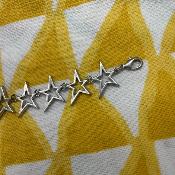 CC skye silver crystal star bracelet preowned - Picture 8 of 8